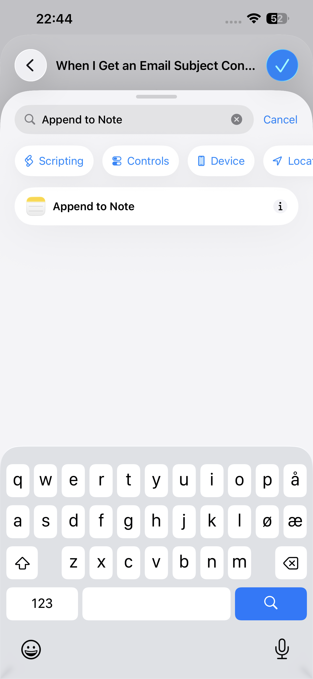 Pro Tip: Append to Note