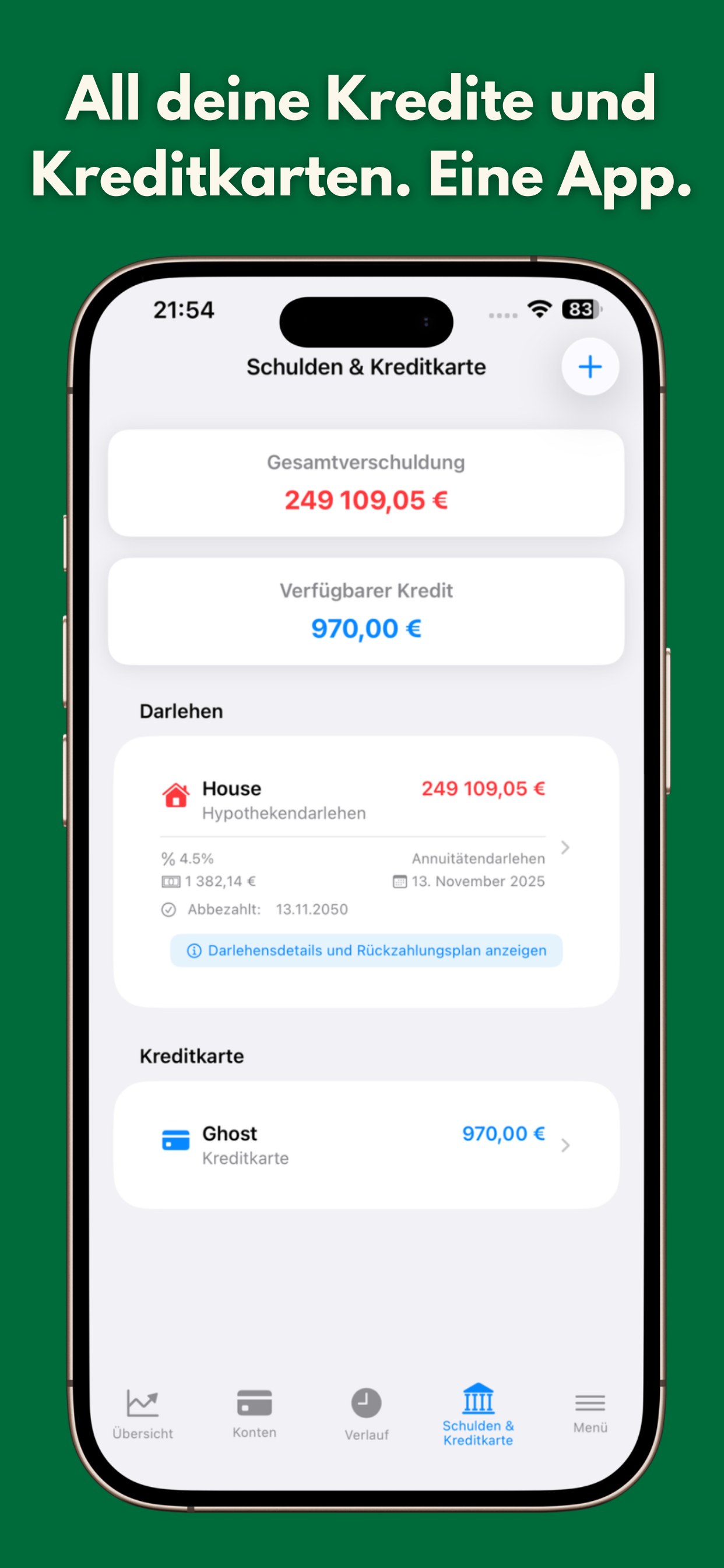 Settings and preferences