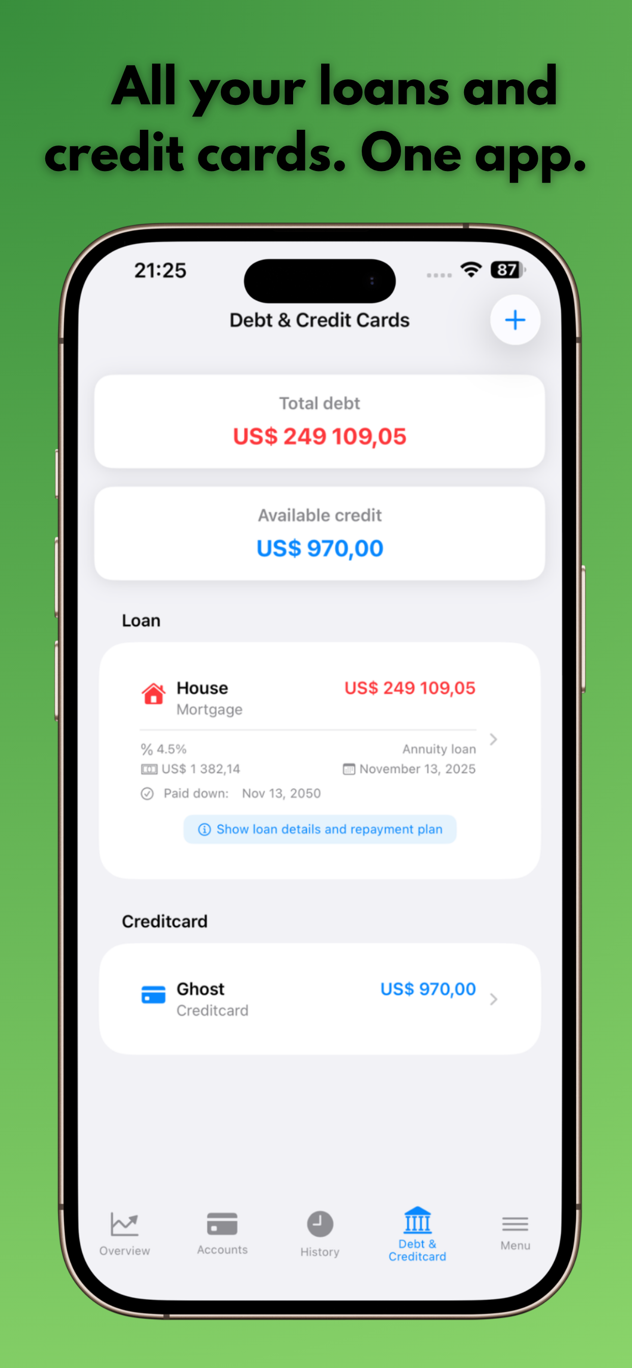 Settings and preferences