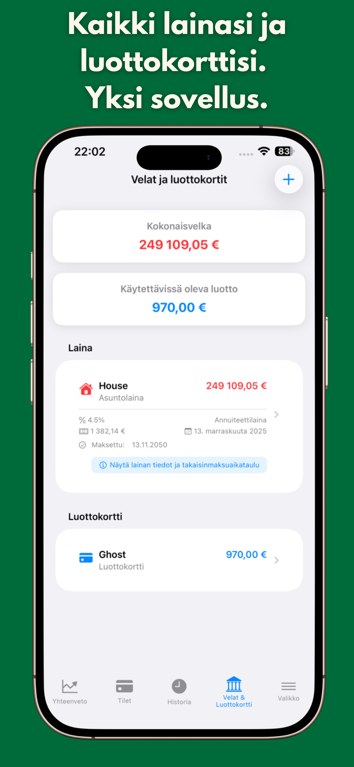 Settings and preferences