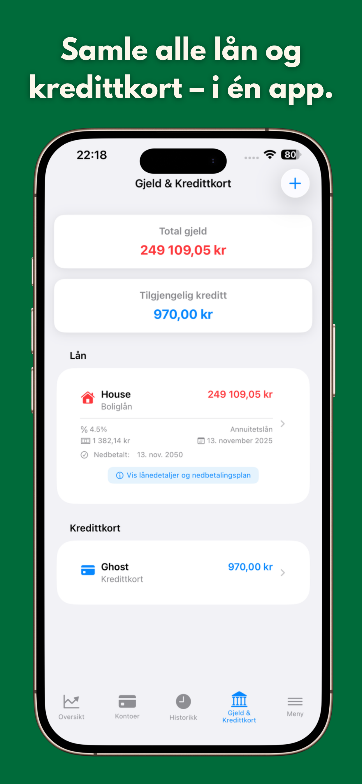 Settings and preferences